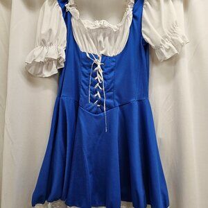 Milkmaid Mini Dress